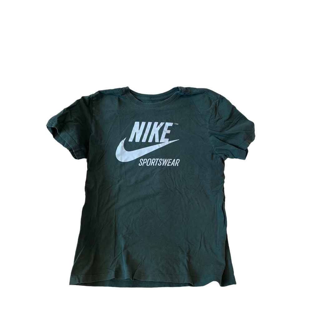 The Nike Tee Green Sportswear T-Shirt Mens M